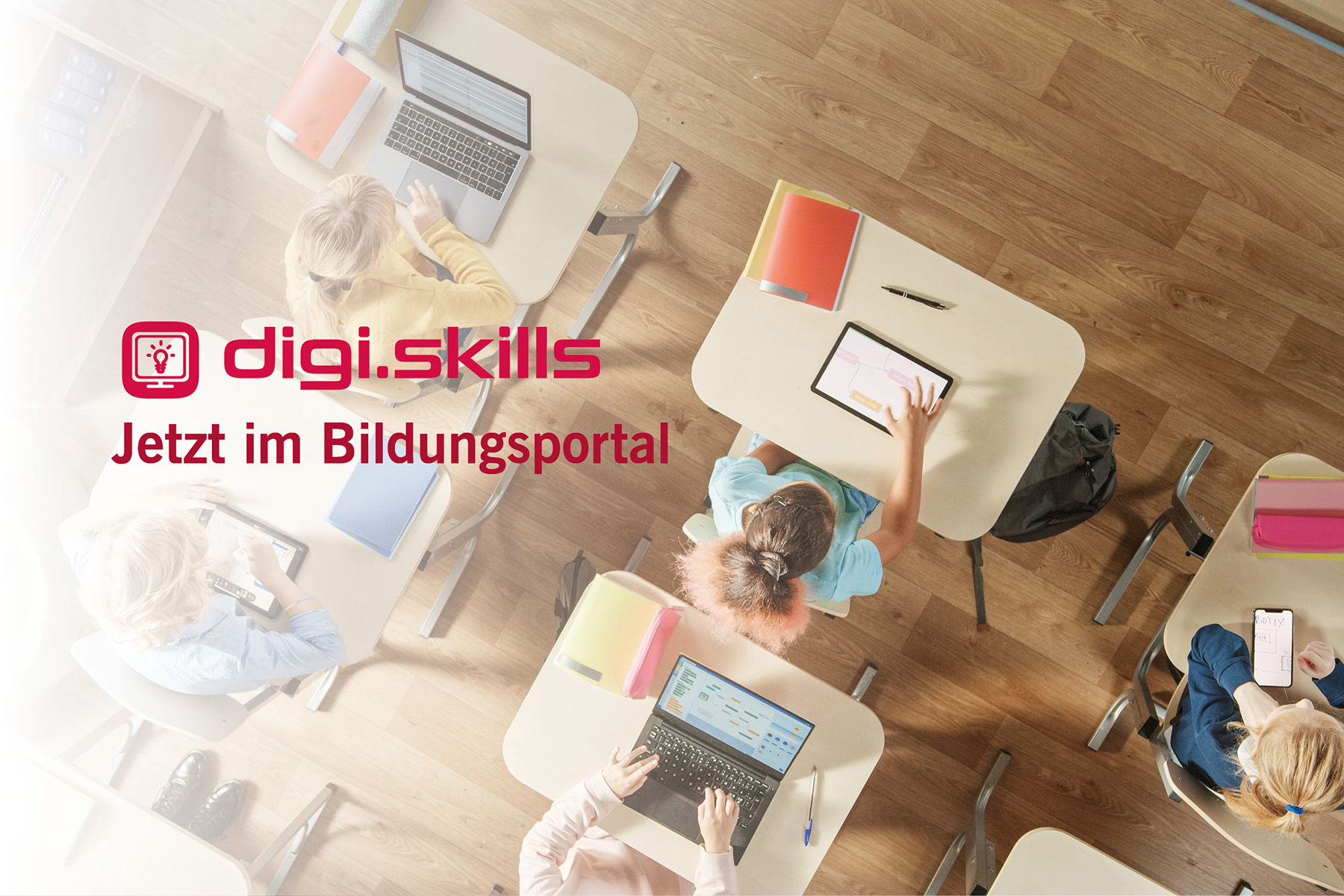 Unsere Lernplattform digi.skills ist ab sofort über das Bildungsportal erreichbar